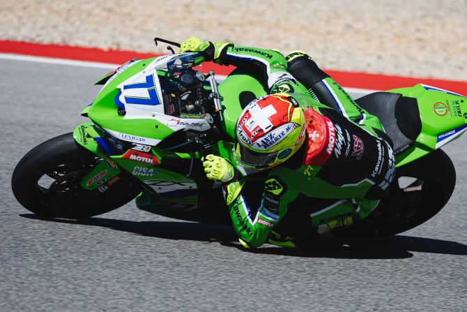Dominique Aegerter Kawasaki Supersport-WM