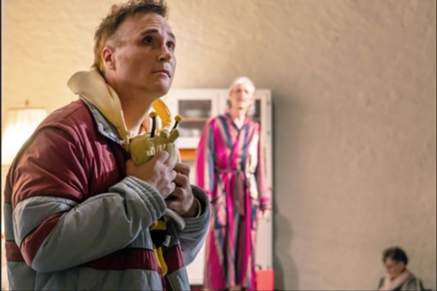 Herbert hat im Stück eine kognitive Beeinträchtigung.