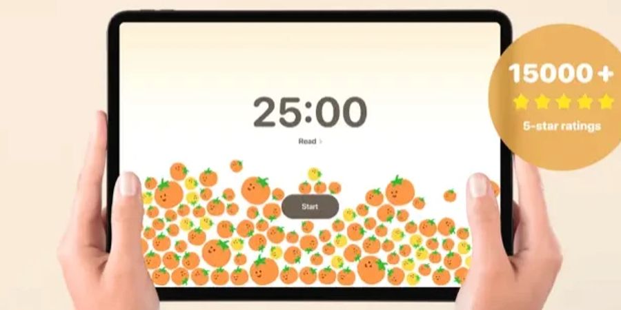 iPad App FocusPomo Tomatensymbole