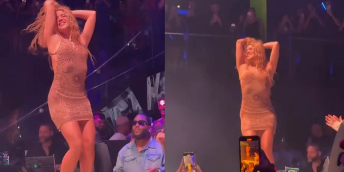 Schockierend - Konzertbesucher filmen Shakira unsers Kleid
