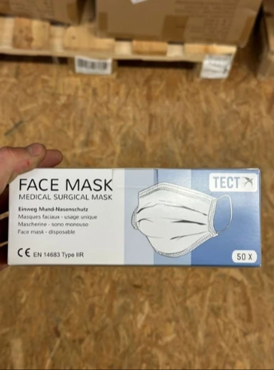 Auch solche Hygienemasken hat die SBB im Angebot.