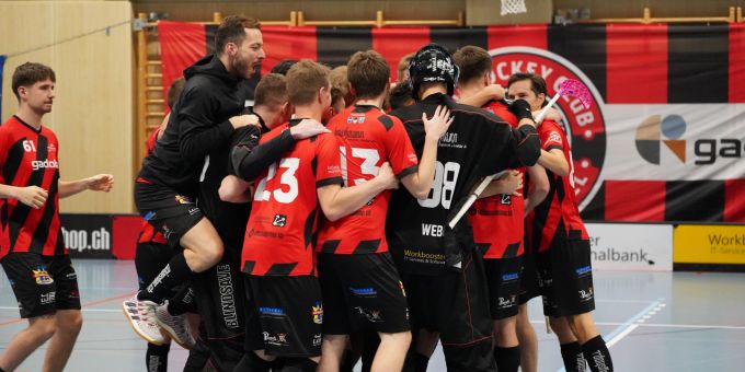 Der UHC Pfannenstiel schlägt den UHC Grünenmatt. Unihockey