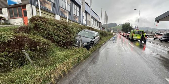 Verkehrsunfall in Herisau