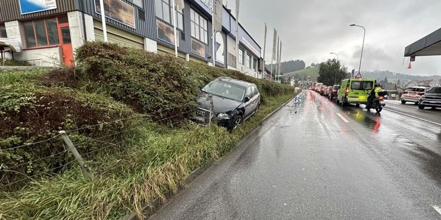 Verkehrsunfall in Herisau