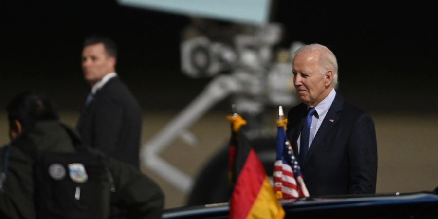 Joe Biden besucht Berlin.