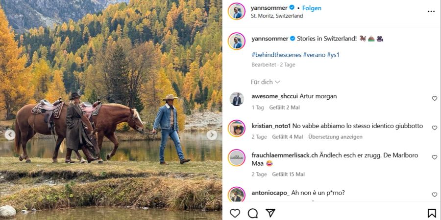 Yann Sommer Michelle Hunziker