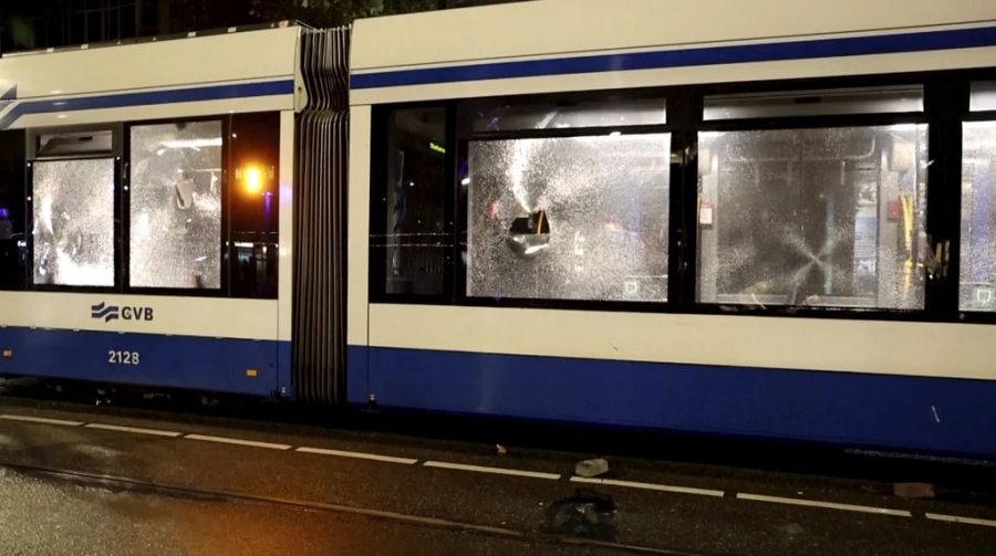 Tram in Amsterdam