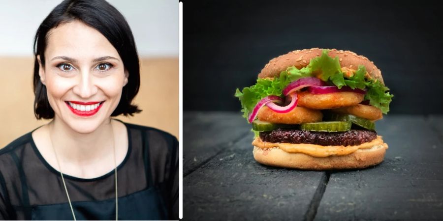 Mirjam Walser vegan Burger