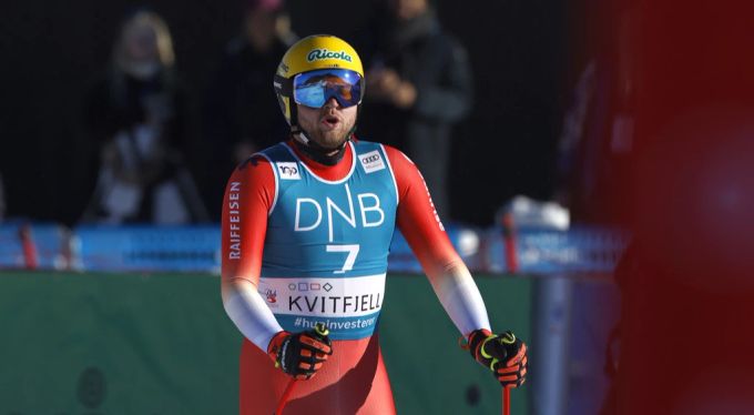 Noch ist unklar, wann Niels Hintermann in den Weltcup zurückkehrt. Niels Hintermann