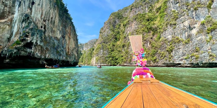 Auch die herrlichen Nachbarbuchten der Maya Bay werden regelmässig geschlossen. (Archivbild)