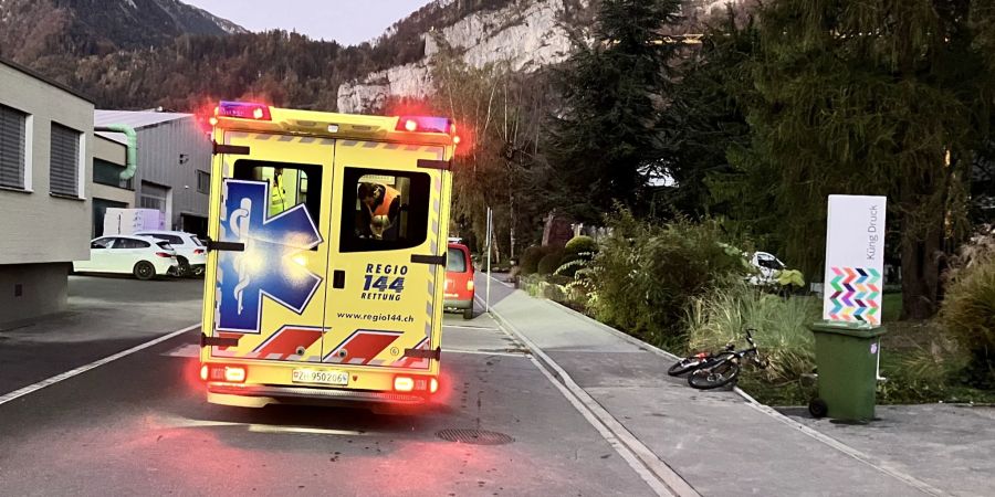 Näfels GL Unfall