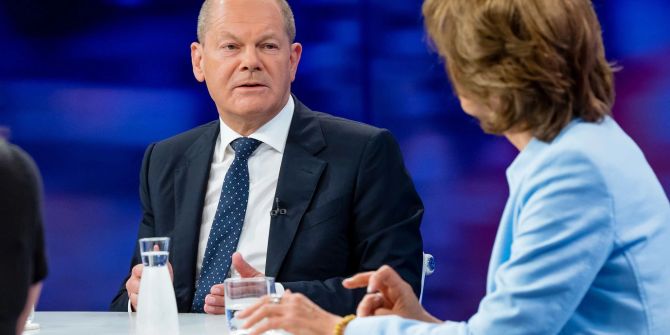 Bundeskanzler Olaf Scholz