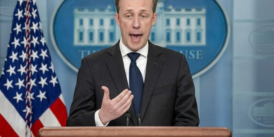 Jake Sullivan, der nationale Sicherheitsberater des Weissen Hauses. Foto: Andrew Harnik/AP/dpa