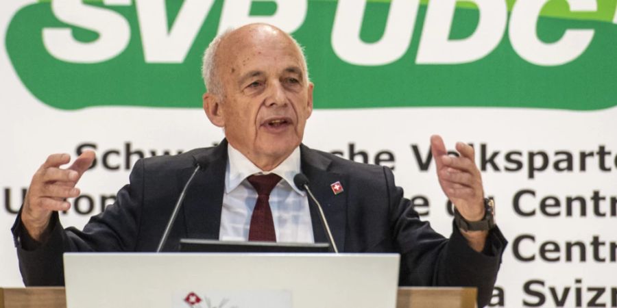 Erst die SVP-Fraktion wird Ende Woche entscheiden, wer auf das Ticket für die Ersatzwahl für Bundesrat Ueli Maurer kommt. (Archivbild)