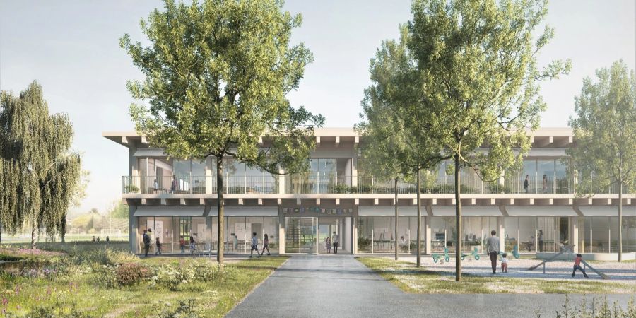 Visualisierung der Schule St. Martin