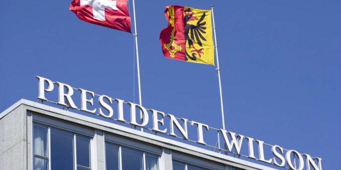 Die «RE-Luxury»-Messe findet im Hotel President Wilson in Genf statt. RE-Luxury