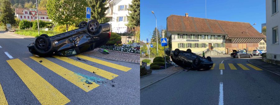An den Fahrzeugen entstand ein Sachschaden