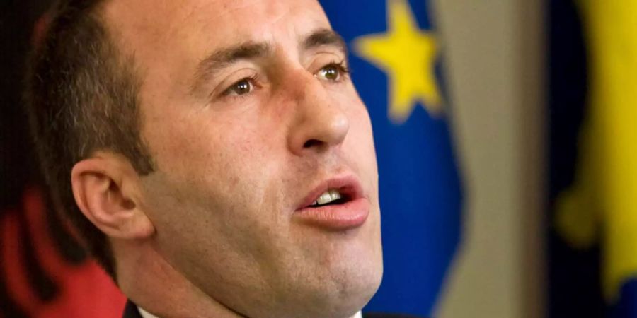 Ramush Haradinaj hofft auf Unterstützung der USA.