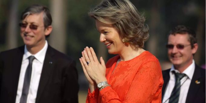 Die belgische Königin Mathilde wurde für ihr humanitäres Engagement ausgezeichnet (Archivbild). Die belgische Königin Mathilde wurde für ihr humanitäres Engagement ausgezeichnet (Archivbild).
