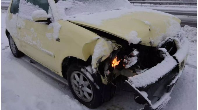 Die Kantonspolizei St. Gallen vermeldet 45 Unfälle. Unfall Mels