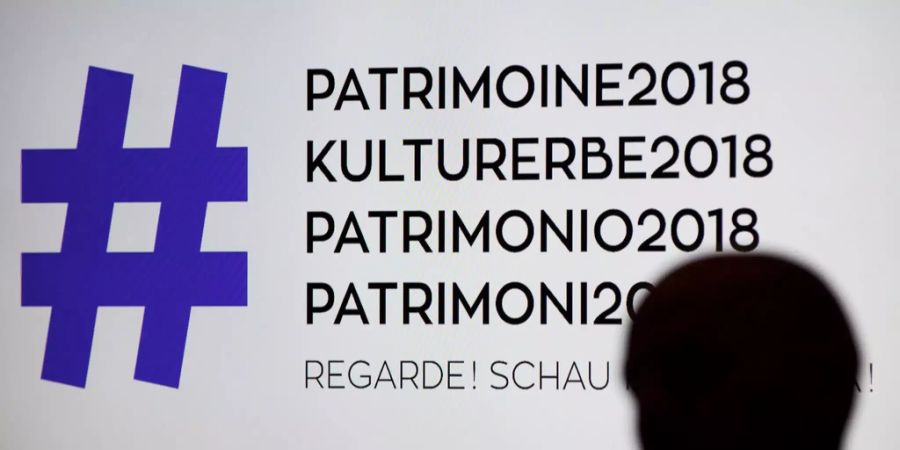 Das Logo des Kulturerbejahrs 2018.