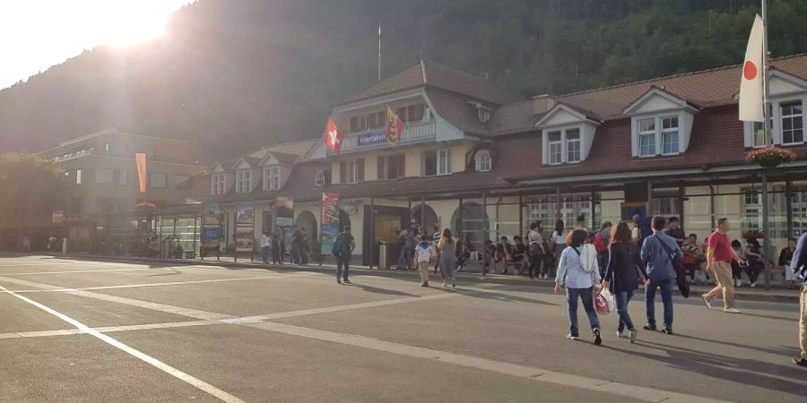 Bahnhof Interlaken, Quelle: tize.ch