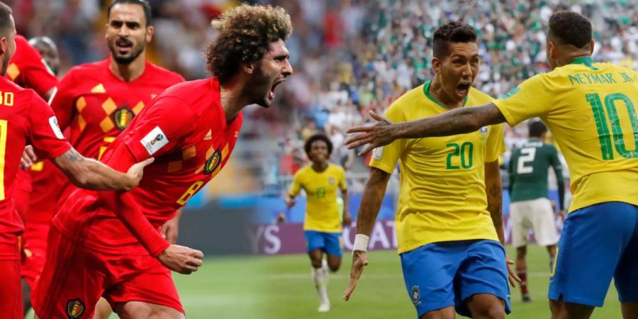 Belgien und Brasilien verspricht ein Spiel erster Güte.