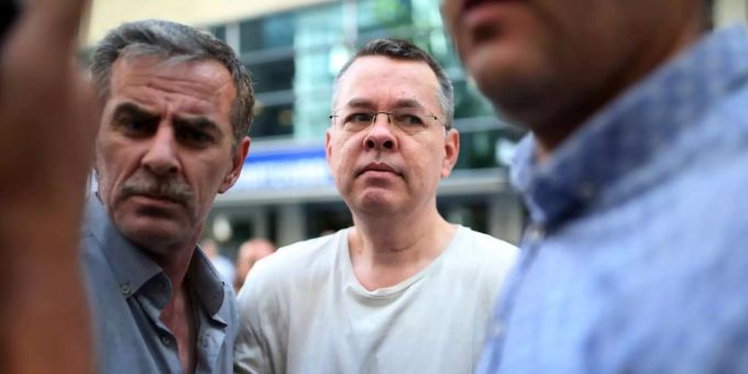 Der evangelische US-Pastor Andrew Brunson. Der evangelische US-Pastor Andrew Brunson.
