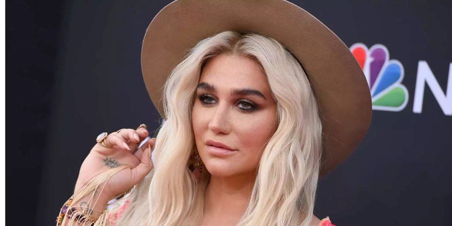 Kesha schlug sich an einem Konzert die Lippen blutig.