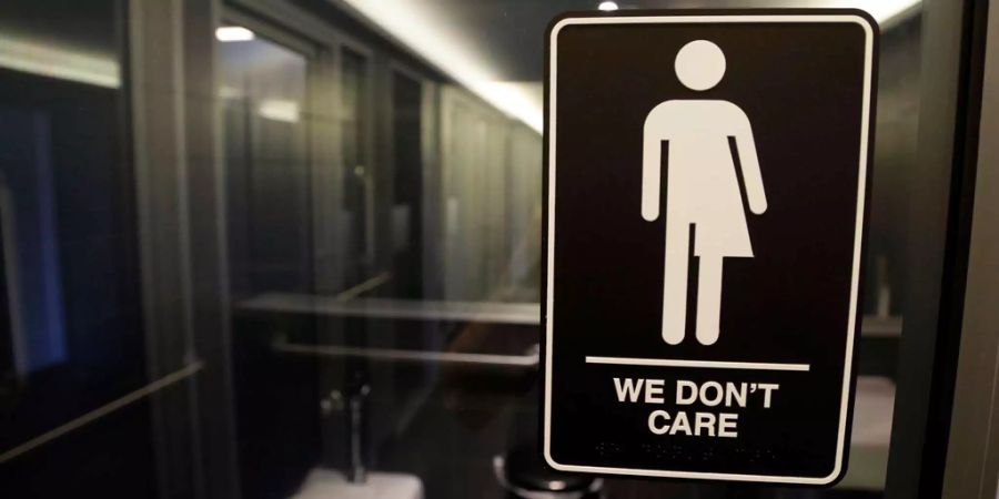 Eine Toillette für Transgender-Personen in Durham (USA). (Symbolbild)