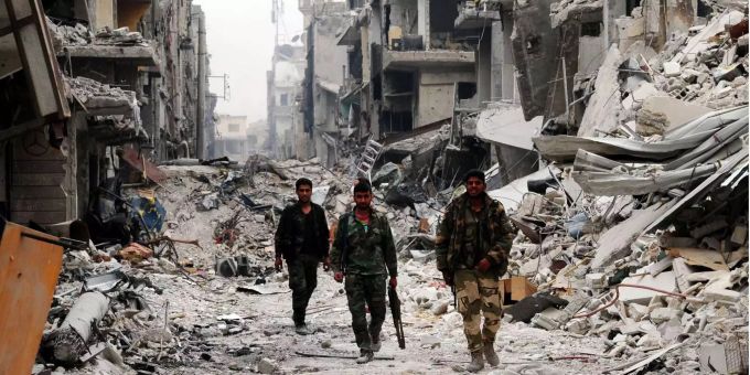 Der Konflikt in Syrien dauert schon lange. Idlib ist eine der letzten Regionen, die von den Rebellen kontrolliert wird. (Symbolbild) Der Konflikt in Syrien dauert schon lange. Idlib ist eine der letzten Regionen, die von den Rebellen kontrolliert wird. (Symbolbild)