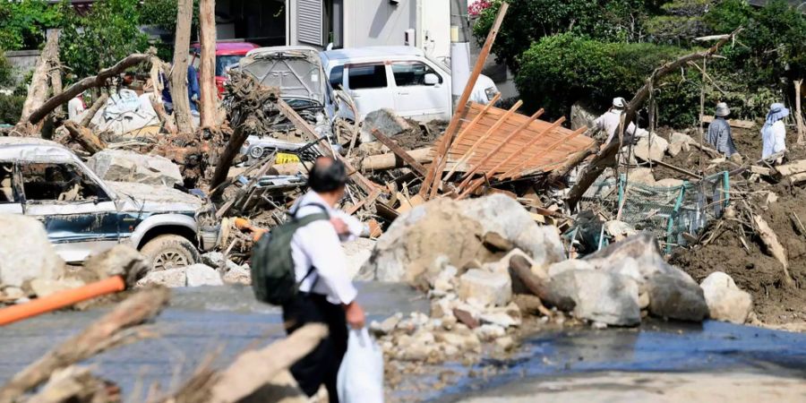 Japan Unwetter