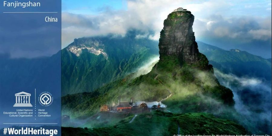 Der chinesische Berg Fanjingshan gehört jetzt zum Unesco-Weltkulturerbe.