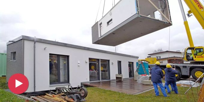 Freude in Hunzenschwil AG - «Hier kommt mein Haus angeflogen»