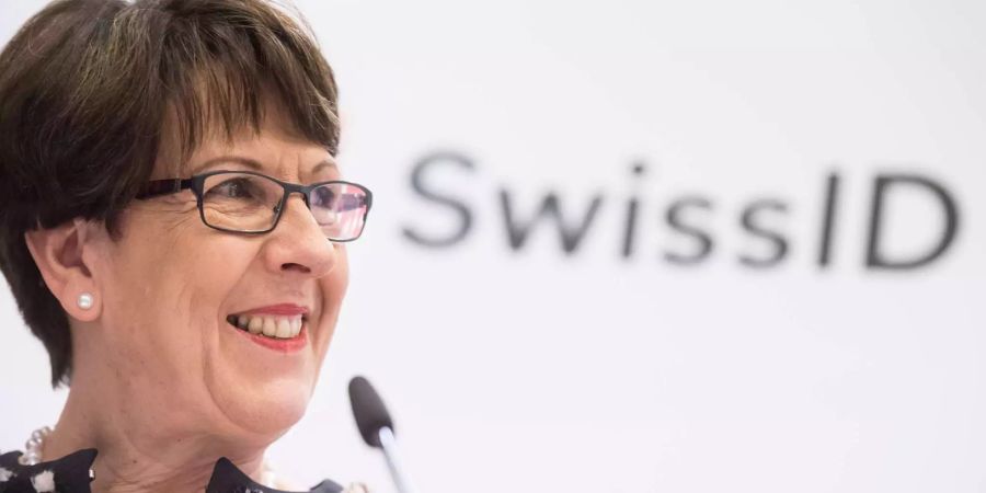 Hier kann sie noch lachen: Post-Chefin Susanne Ruoff.