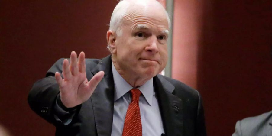 US-Senator John McCain starb am Samstag in seinem Haus in Arizona an Krebs.