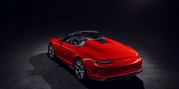 Der Porsche Speedster wird in limitierter Auflage hergestellt. Der Porsche Speedster wird in limitierter Auflage hergestellt.