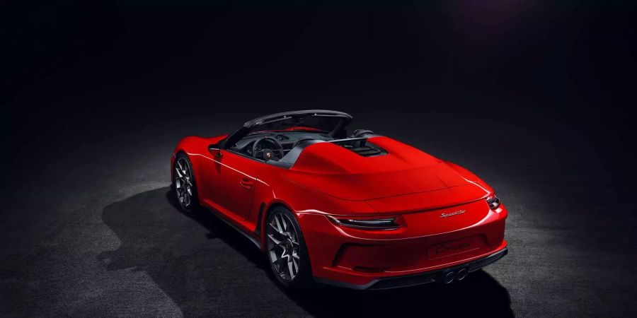 Der Porsche Speedster wird in limitierter Auflage hergestellt.