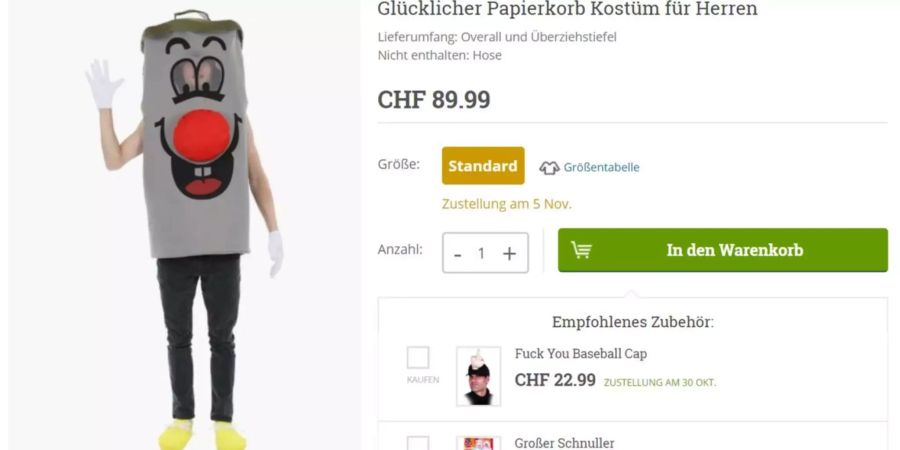 Der «glückliche Papierkorb».