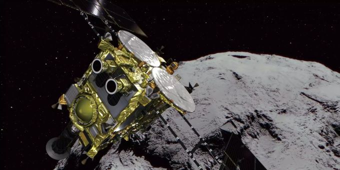 Japanische Raumsonde - Roboter-Kundschafter landen auf Asteroiden