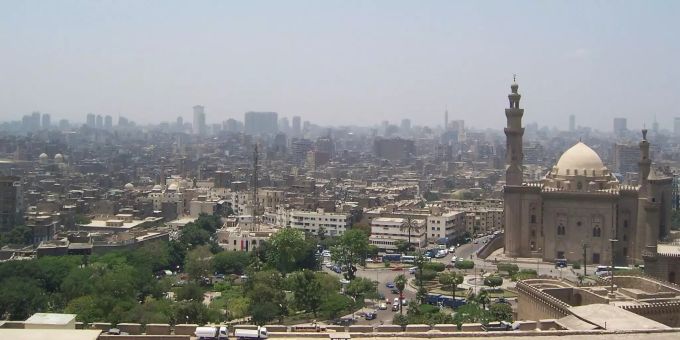 Die Aussicht über die Stadt Kairo in Ägypten. (Symbolbild) Die Aussicht