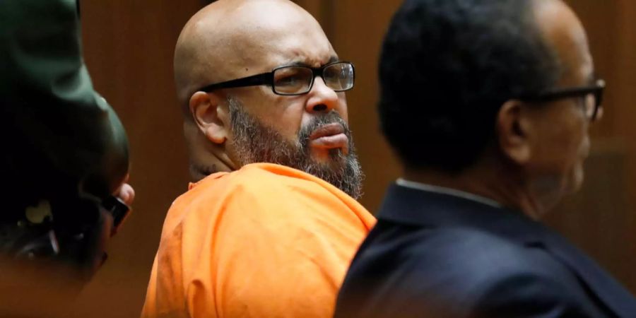 Suge Knight bei der Anhörung in Los Angeles.