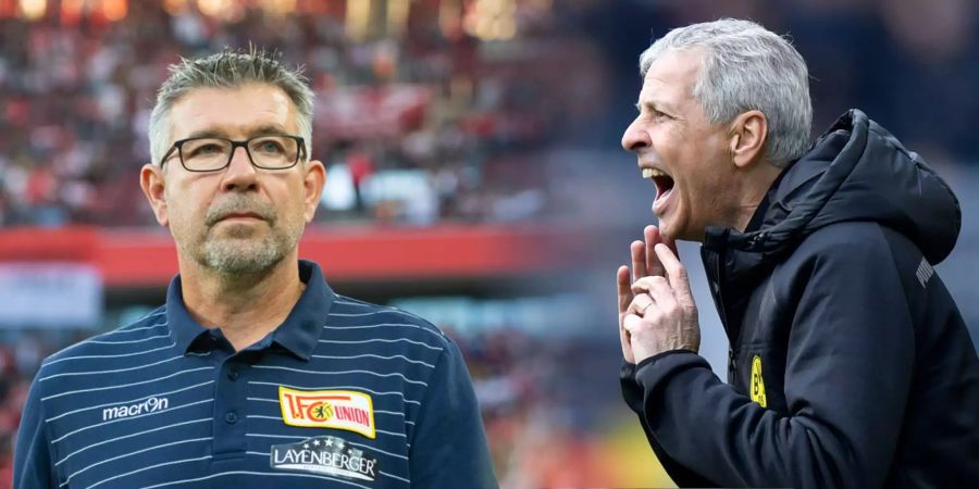 Urs Fischer trifft mit Union Berlin auf Lucien Favre und Borussia Dortmund.