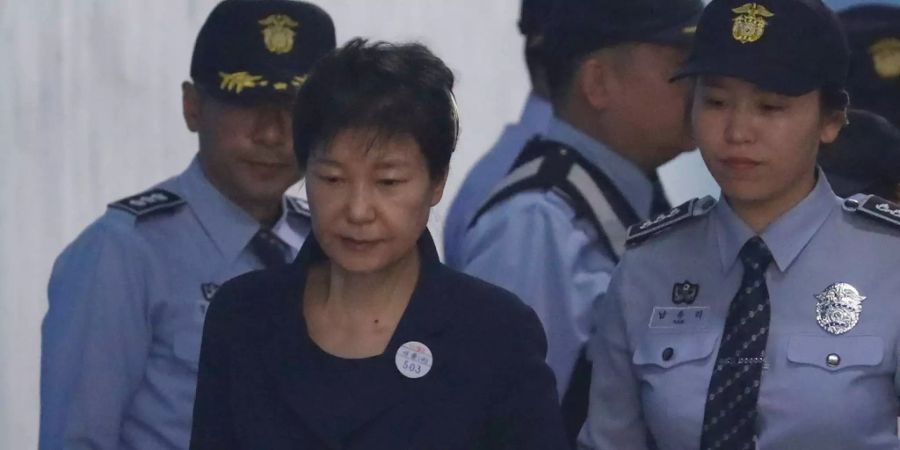 Park Geun Hye, die ehemalige Präsidentin Südkoreas, könnte für 30 Jahre ins Gefängnis kommen.