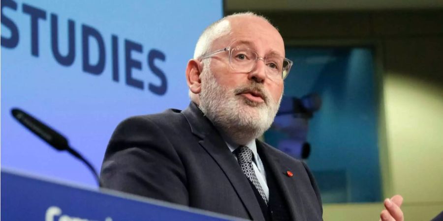 Frans Timmermans stellte den entsprechenden Gesetzesvorschlag am Montag in Brüssel vor.