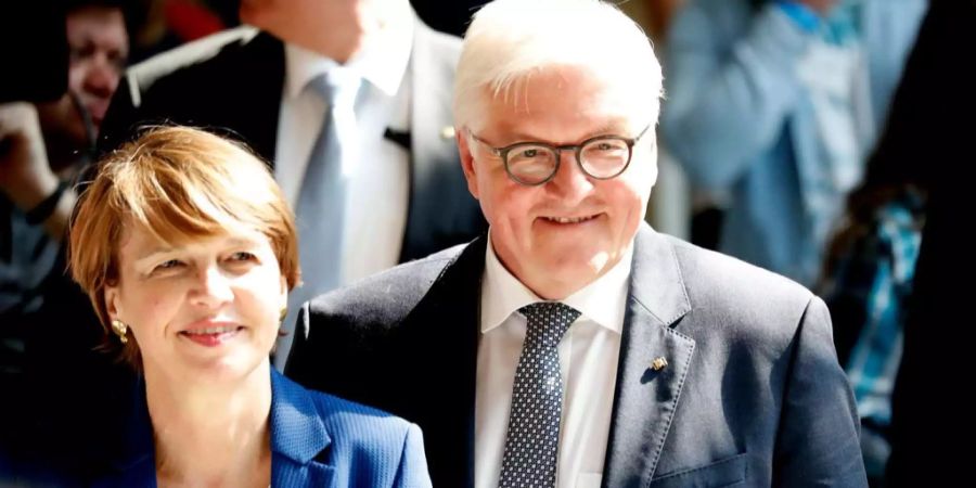 Der deutsche Bundespräsident Frank-Walter Steinmeier kommt am Mittwoch mit seiner Gattin Elke Büdenbender auf Staatsbesuch.