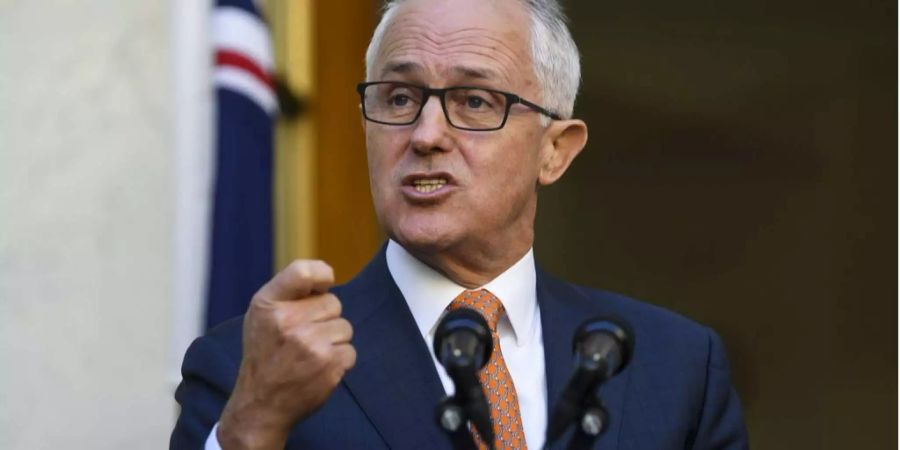 Malcolm Turnbull zeigt sich enttäuscht, aber nicht überrascht