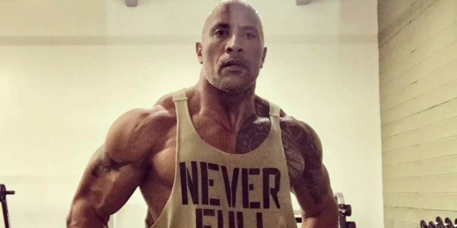 Actionheld Dwayne Johnson litt an Depressionen.