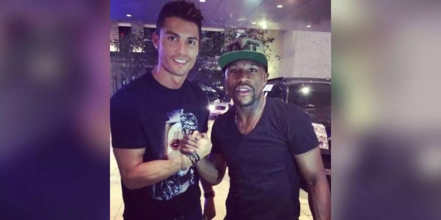 Cristiano Ronaldo und Floyd Mayweather bald vereint in England?