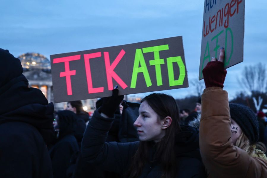 Demonstration AfD Berlin